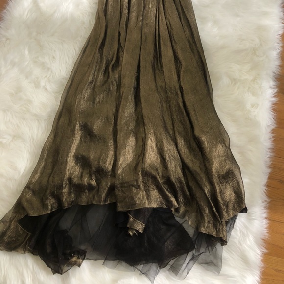 Marchesa Full Foil Chiffon Gown - Picture 8 of 8